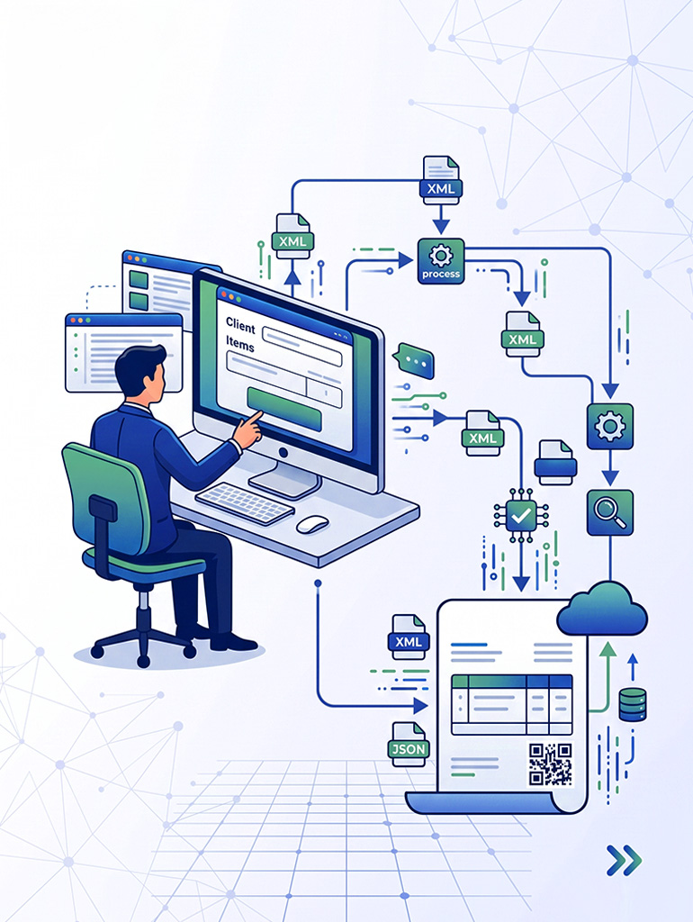 UAE eInvoicing workflow with ETD ME